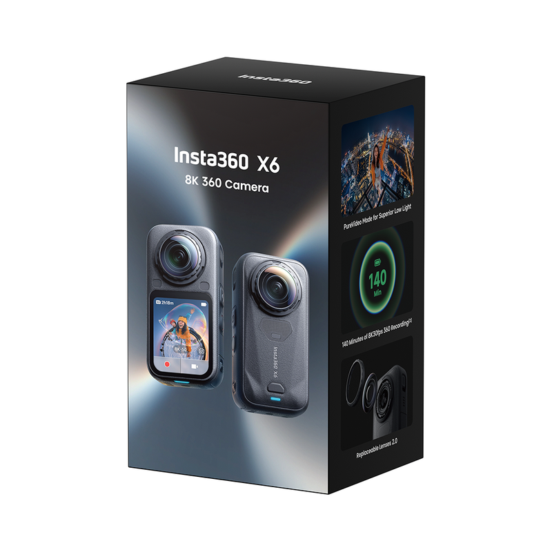 Insta360 - X6 8K - Standard Bundle