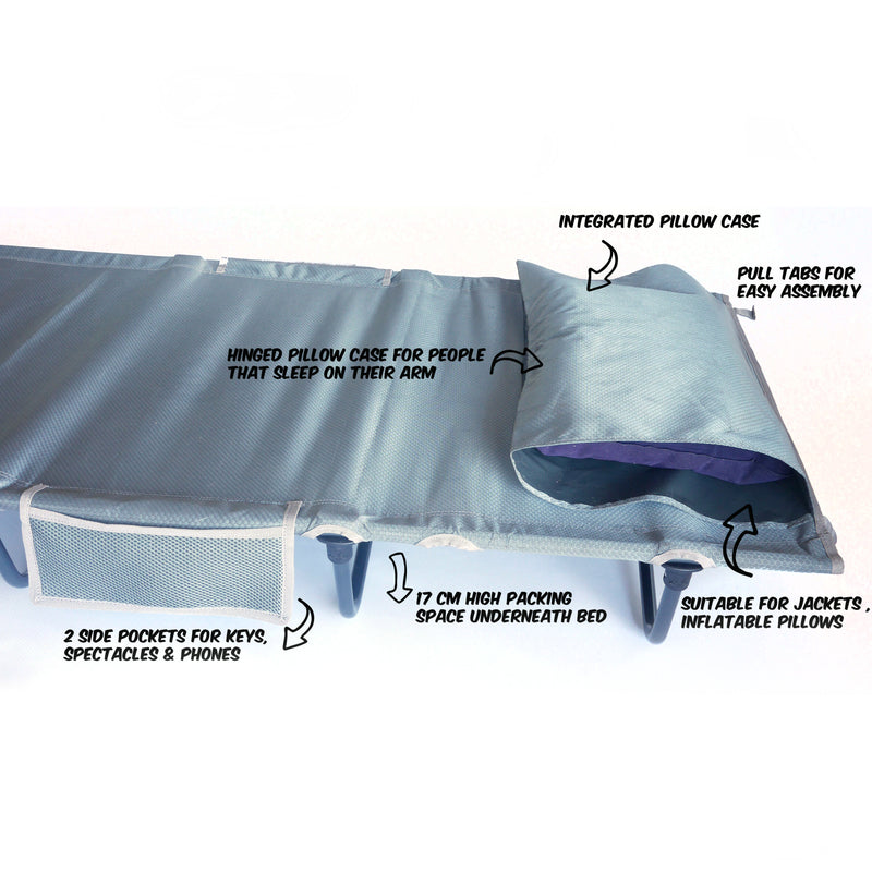 Desert Fox EzSleep Camping Bed Stretcher & Lounger