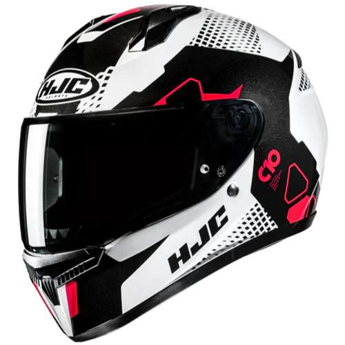 HJC C10 Aspa Full-Face Helmet Red/White/Black — Maxinc