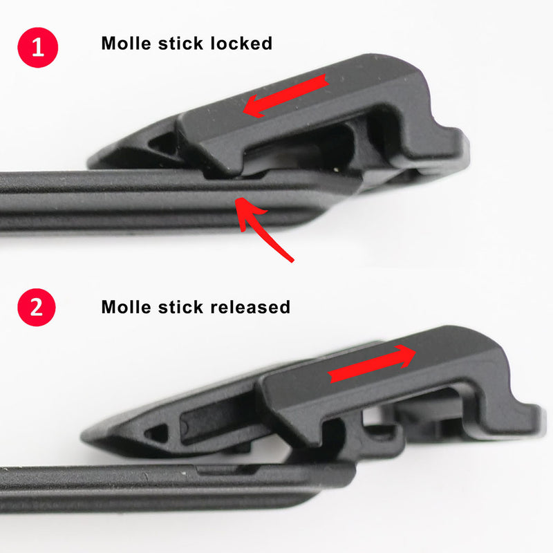 Desert Fox Motorcycle Rackless Pannier Bags