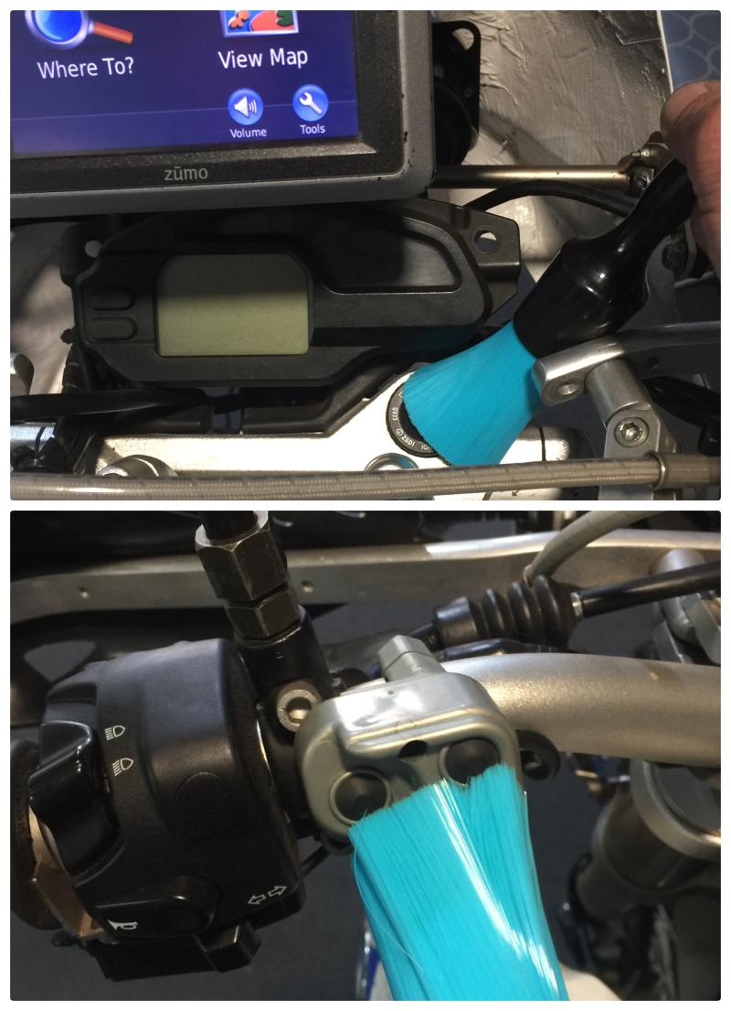 Desert Fox EzClean motorcycle cleaning & detailing Kit