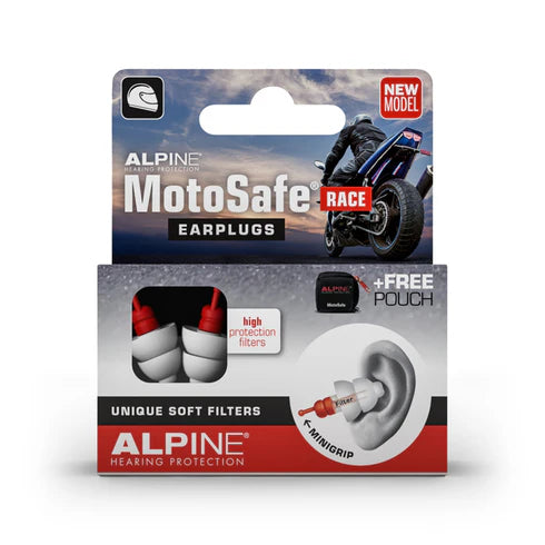 MotoSafe Race Ear Plugs by Alpine