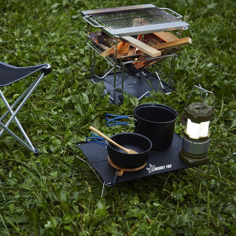 Desert Fox EzTable Camping Table / Ultra Compact, Lightweight