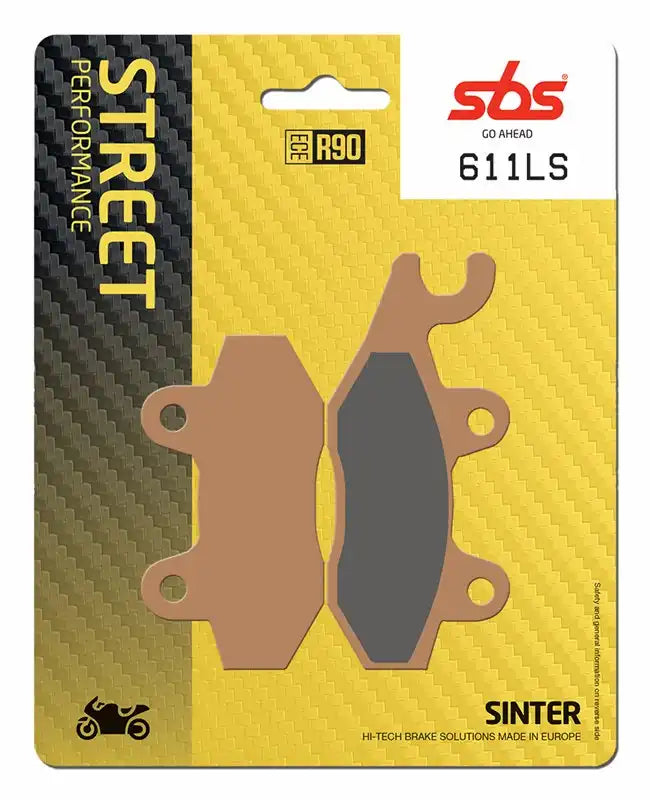 SBS (611LS) FA135 Sinter Rear Brake Pads