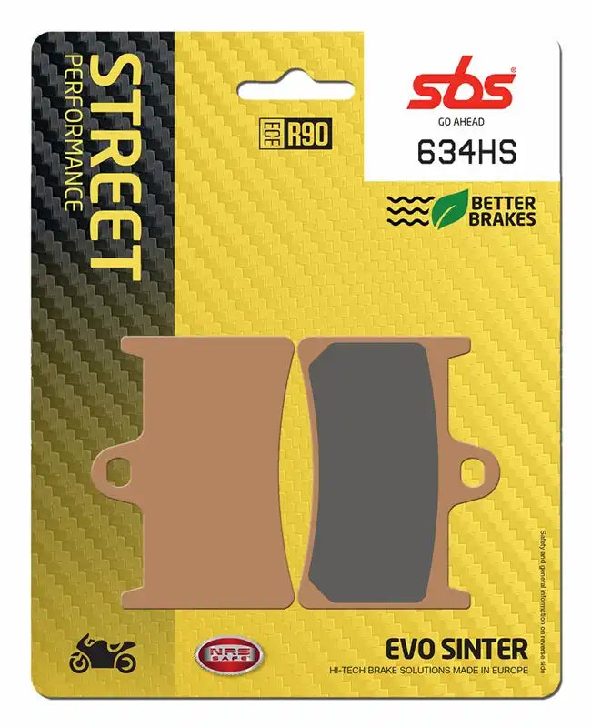 SBS (634HS) FA252 Sinter Front Brake Pads
