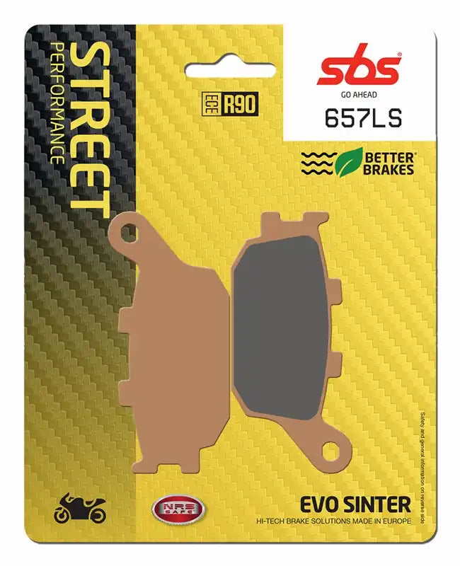 SBS (657LS) FA174 Sinter Rear Brake Pads