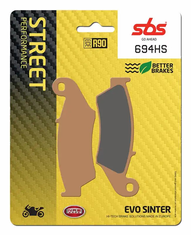 SBS (694HS) FA694 Sinter Front Brake Pads