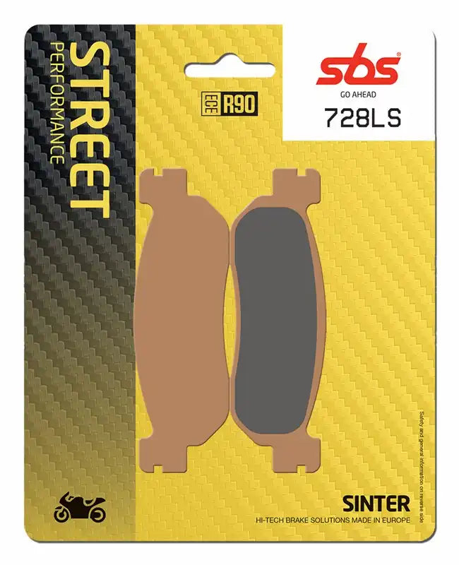 SBS (728LS) FA275 Sinter Rear Brake Pads