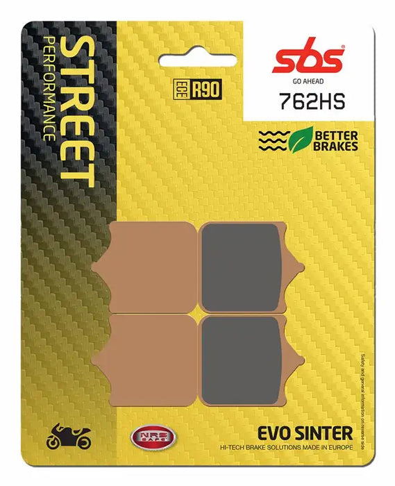 SBS (762HS) FA322 Sinter Front Brake Pads