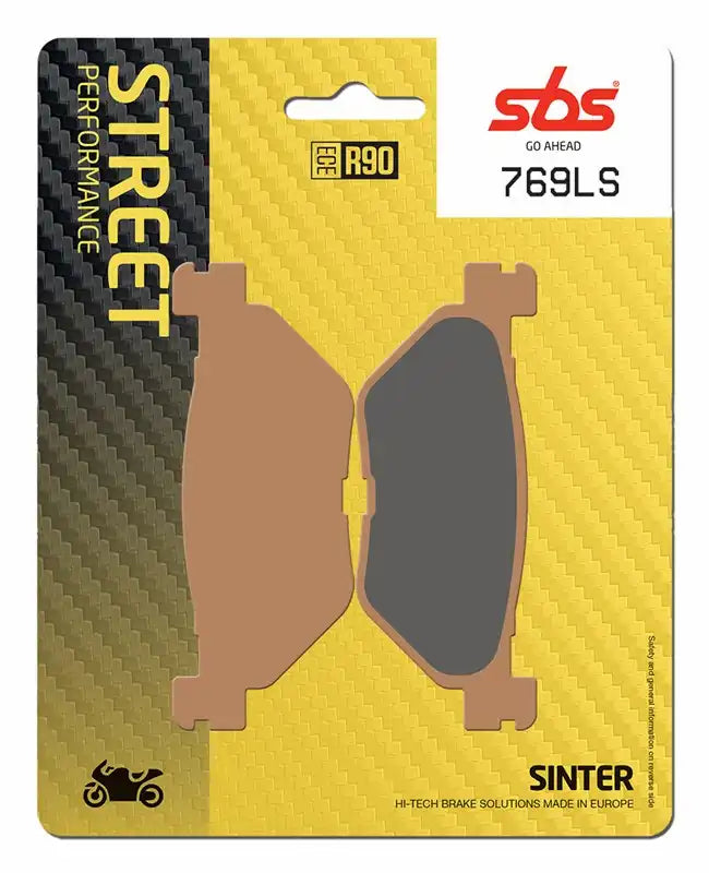 SBS (769LS) FA319/2 Sinter Rear Brake Pads