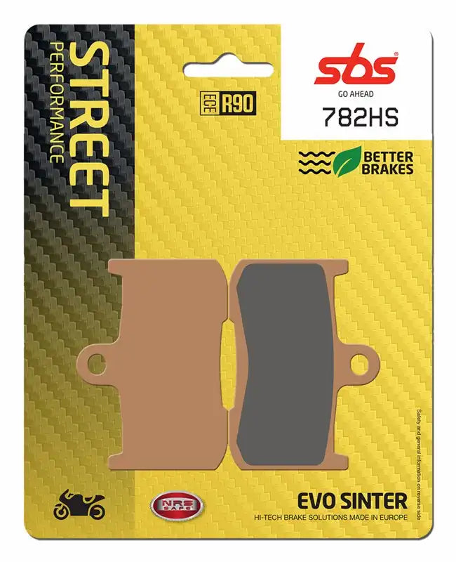 SBS (782HS) FA347 EVO Sinter Front Brake Pads