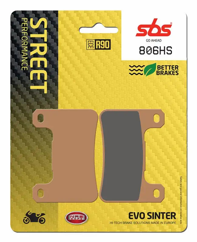 SBS (806HS) FA379 Road Sinter Front Brake Pads
