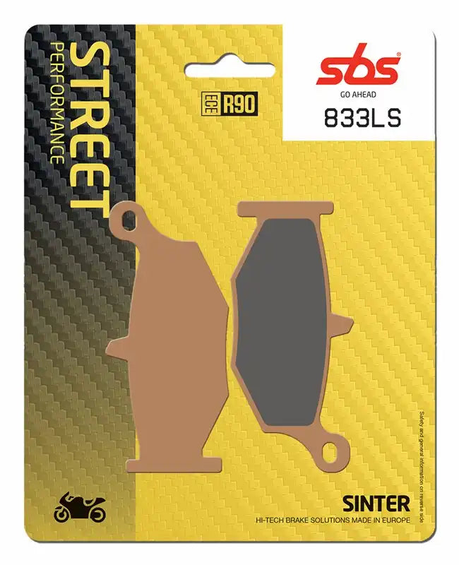 SBS (833LS) FA419 Sinter Rear Brake Pads
