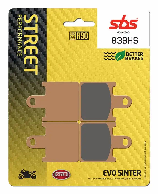 SBS (838HS) FA417/4 Sinter Front Brake Pad
