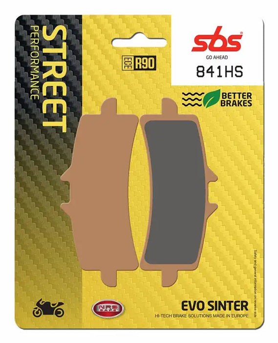 SBS (841HS) FA447 EVO Sinter Front Brake Pads