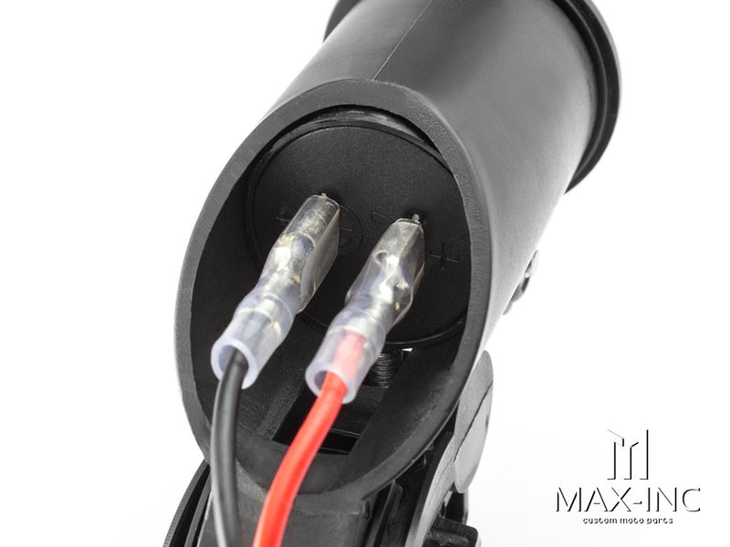 Universal Handlebar Mount Twin USB Power Supply - Fits 22-25mm Bars