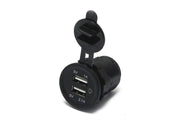 Universal Fairing / Flush Mount Twin USB Power Supply