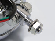 5 1/2" Bates Style Chrome Metal Headlight - 12v / 35w