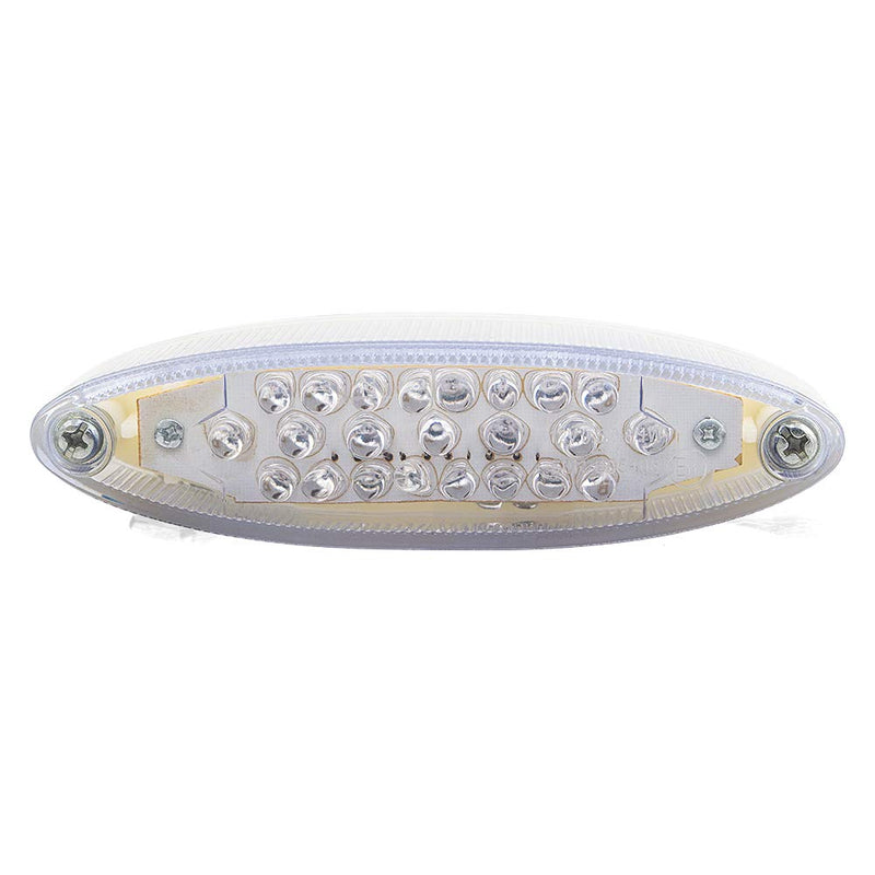 Cat Eye Tail Light - Clear Lens E Marked