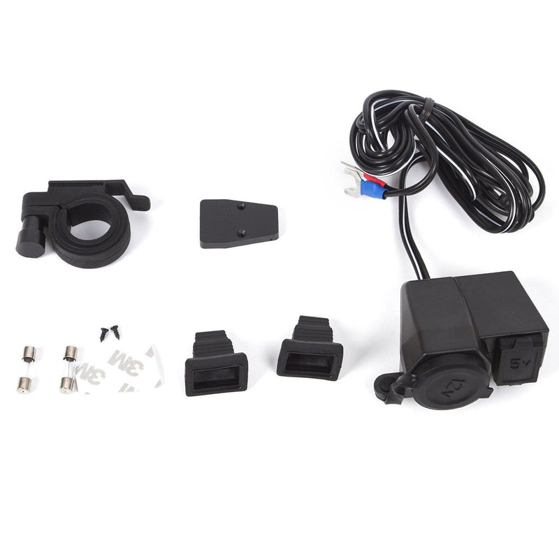 Waterproof 12V Cigarette Lighter Socket / USB Power Charger