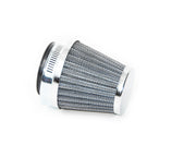 K&N Style Cone Filter - Chrome end cap - 48mm