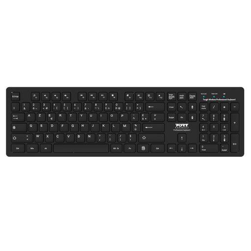 Port Connect Office Tough Wired Keybaord-Black-0