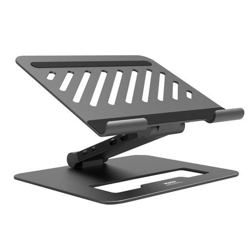 Port Connect Adjustable Stand + Dock Type-C to 1 x RJ45|2 x USB3.1 Gen1|2 x HDMI 4k@60Hz|1 x Type-C|PD85W|SDand Micro SD Reader-1