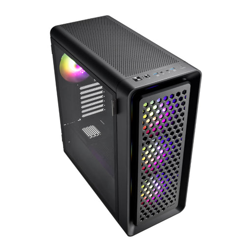 FSP CUT593P E-ATX Gaming Chassis - Black-1