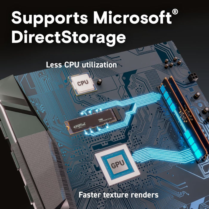 Crucial T500 500GB M.2 NVMe Gen4 NAND SSD-6