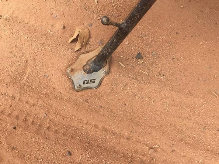 Side stand foot enlarger for BMW R1200/1250GS LC (K50)