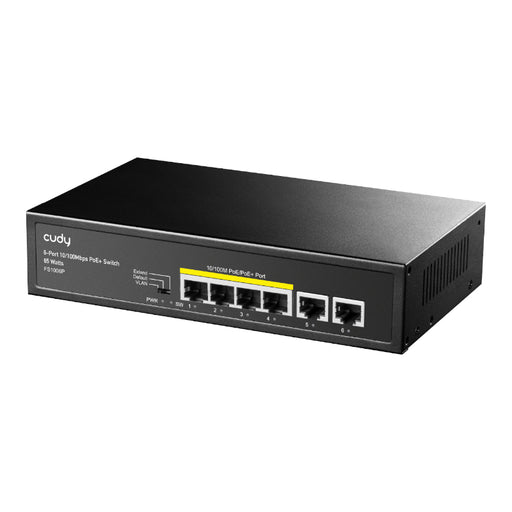 Cudy 6-Port Ethernet Unmanaged Switch - 4 Ports POE-1