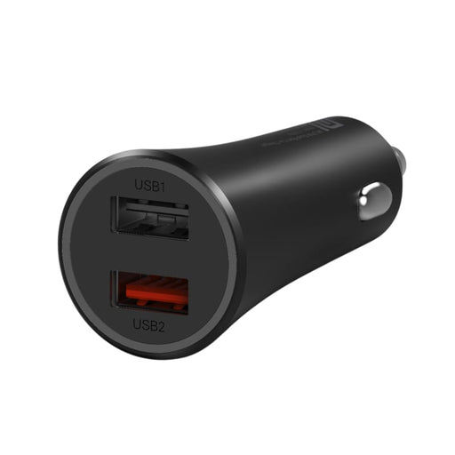 Xiaomi 37W Dual-Port Car Charger - Black-0