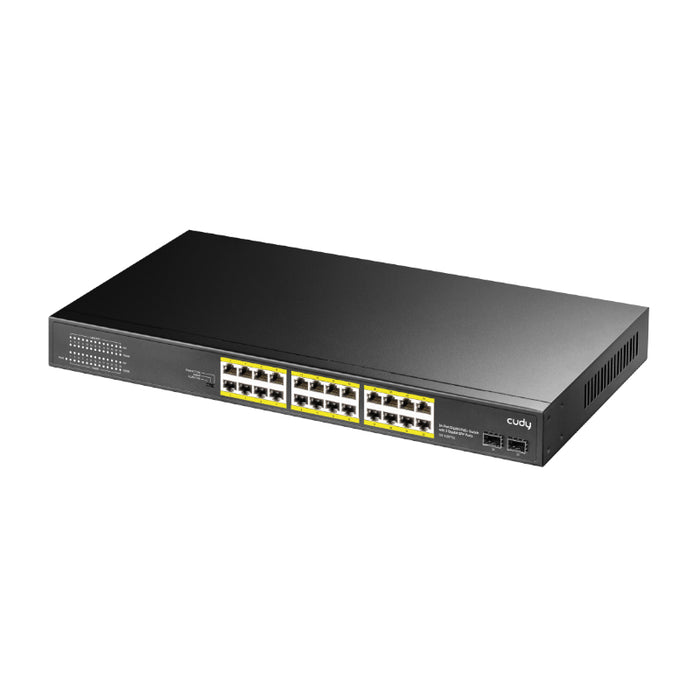 Cudy 24-Port Gigabit PoE+ Unmanaged Switch-1