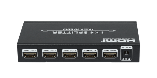 HDCVT 1x4 HDMI 1.4 Splitter supports HDCP1.4 and EDID-1