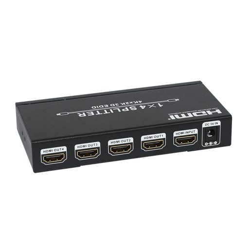 HDCVT 1x4 HDMI 1.4 Splitter supports HDCP1.4 and EDID-0