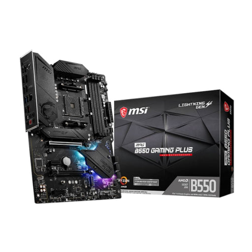 MSI MPG B550 GAMING PLUS AMD AM4 ATX Gaming Motherboard-0