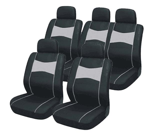 Seat Covers Suv Grey 10 Piece