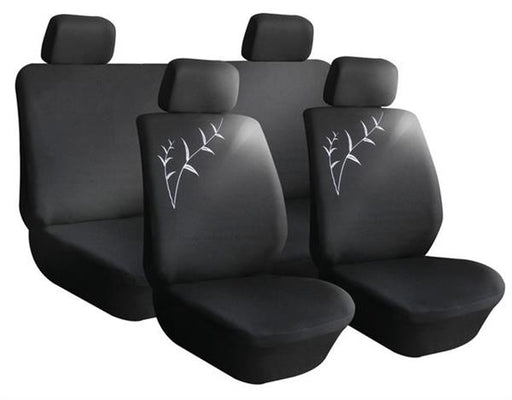 Seat Cover 8Pc Black X-Trend