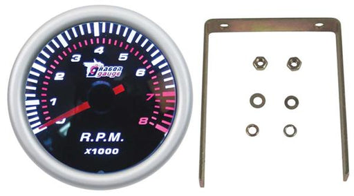 2 Tachometer S/White 1-10000Rpm Drago
