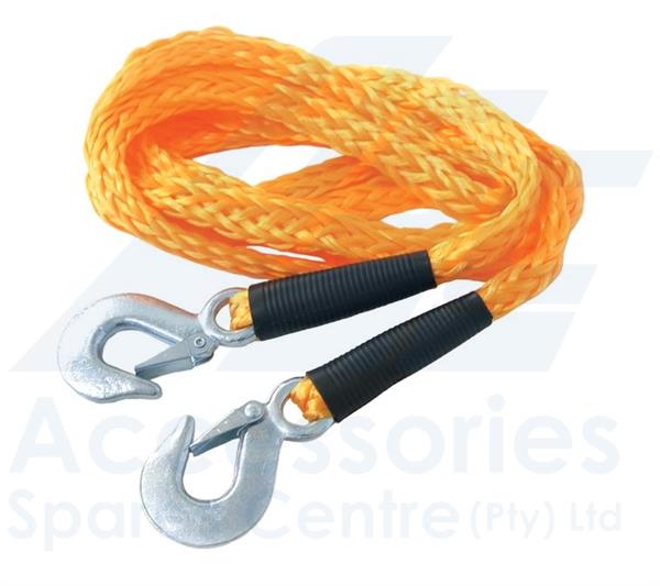 Tow Rope With 2 Hooks 18mm