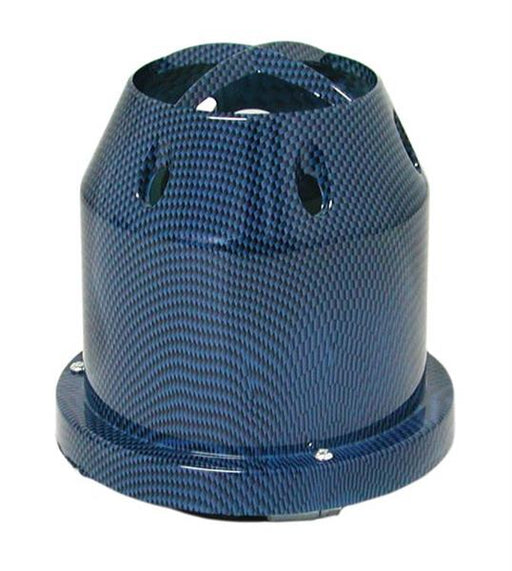 Air Filter With Shield Solid Chr/Blue