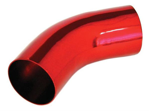 Induction Pipe 45 Deg.76mm Red