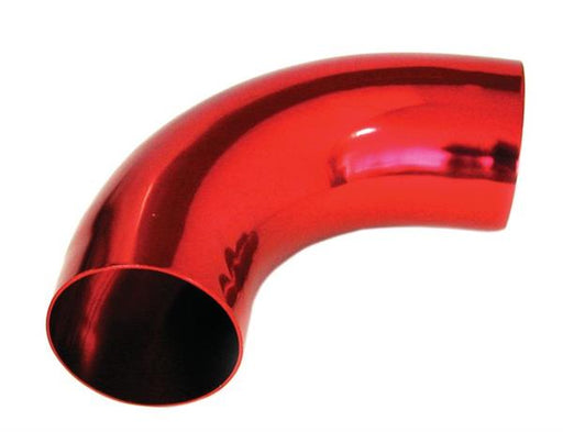 Induction Pipe 90 Deg.76mm Red