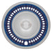 Wheel Cover 14 Chrome/Blue With Badges