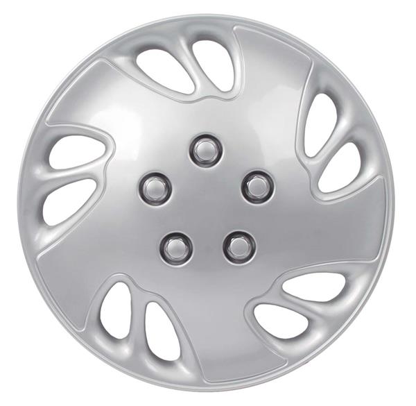 14 Inch Silver Wheel Cap Set