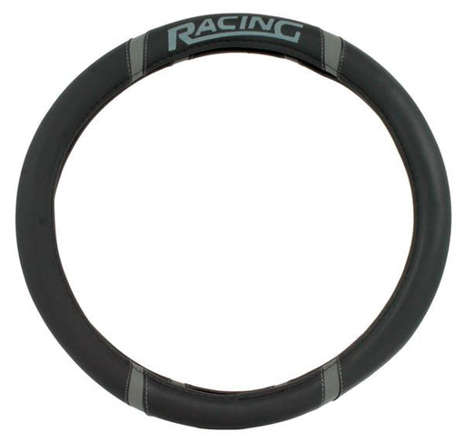 Steering Cover Polyeurathane  Racing Black/Grey