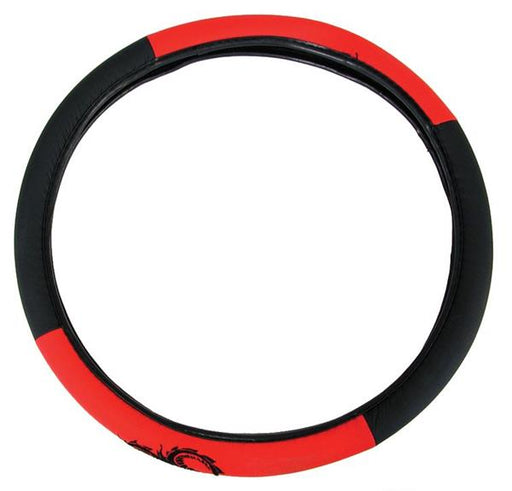 Steering Wheel  Cover With Dragon Red