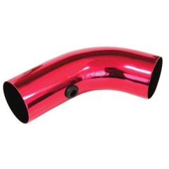 Induction Pipe Short Bend 76mm Blu
