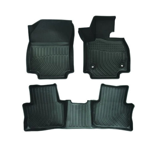 Heavy Duty 3 Piece Moulded Car Mat Set for Toyota RAV4 from 2019 and Newer