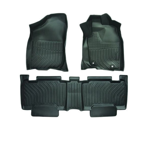 Heavy Duty 3 Piece Moulded Car Mat Set for Toyota RAV4 from 2013 to 2018
